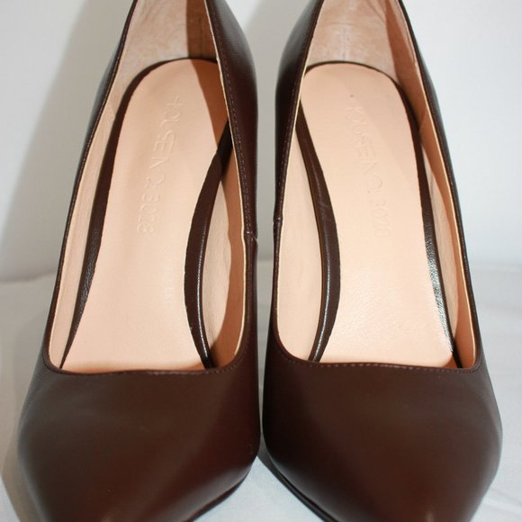 Women's The Nu Pump 5.0' Bordeaux Leather 2" Heels - Picture 13 of 14